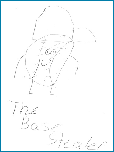 Magical animal drawing.